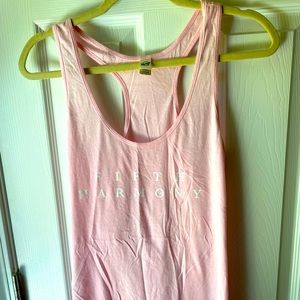 Fifth Harmony Concert tank- pink - L - NWOT